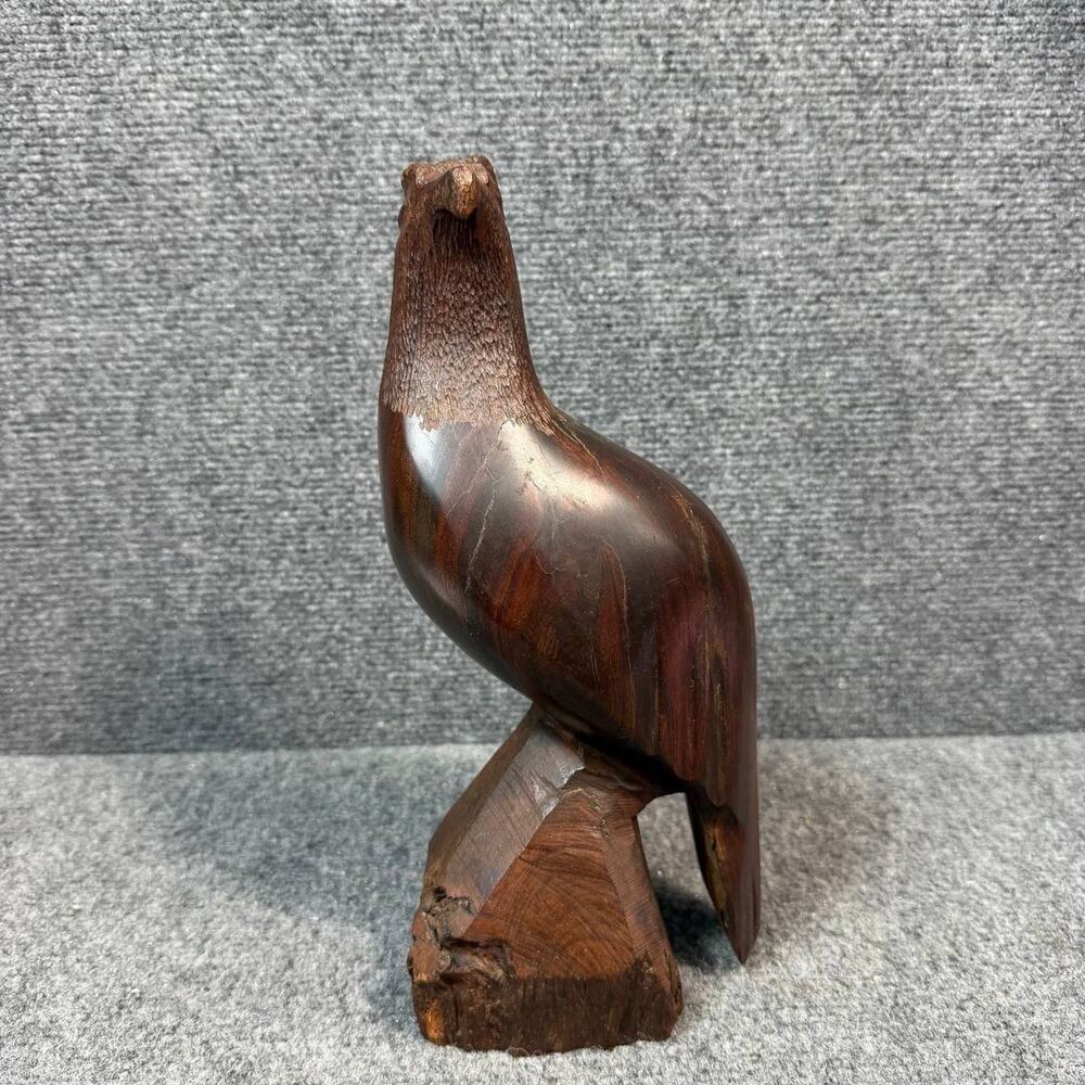Ironwood Bald Eagle Sculpture  Indians Mexico 3.70lb